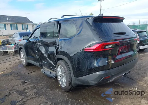 2024 Toyota Grand Highlander Platinum from USA, damaged, VIN 5TDAAAB5XRS025305